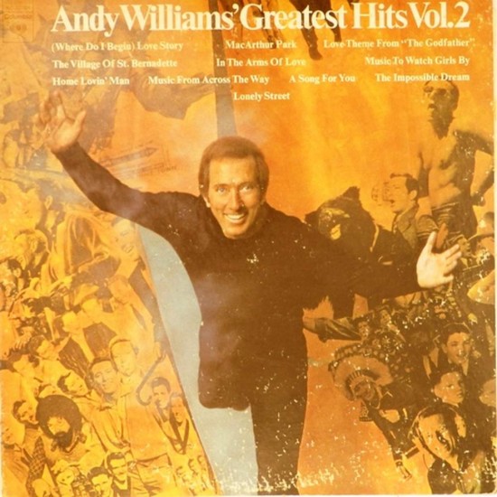 Пластинка Andy Williams Greatest Hits. Vol. 2